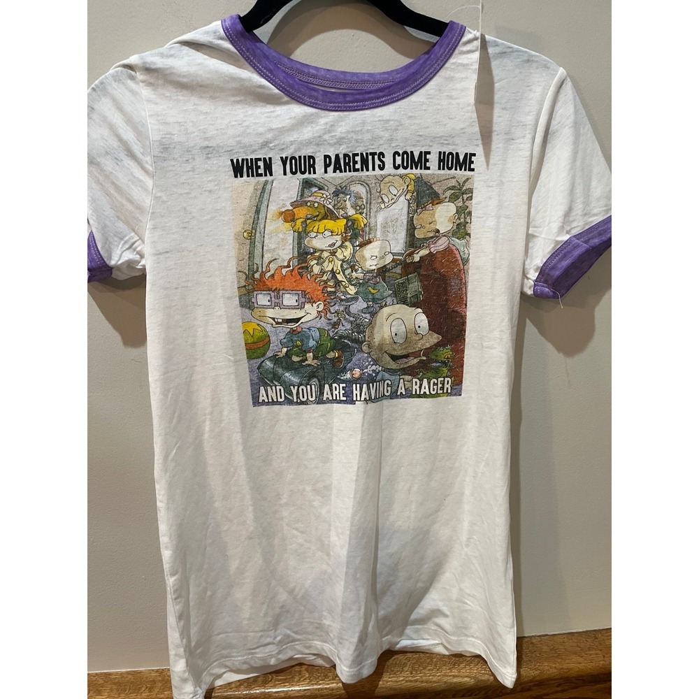 NEW ladies size XS rug rats T-shirt.